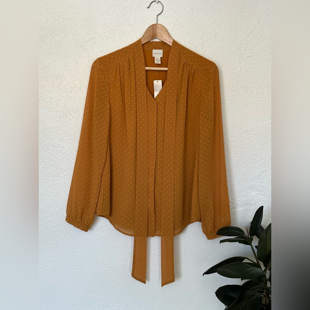 🍂 NWT Chico’s Blouse - Feelin’ Fall 🍂